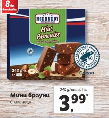 Мини брауни