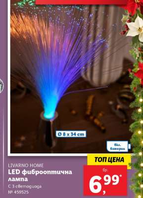 LED фиброоптична лампа