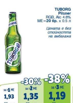 TUBORG Pilsner