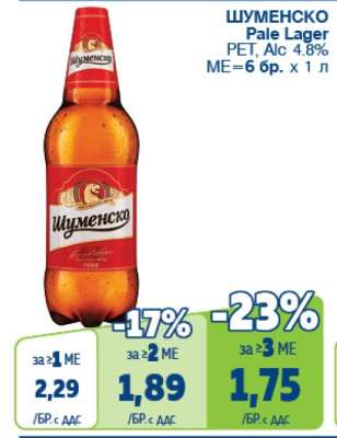 ШУМЕНСКО Pale Lager