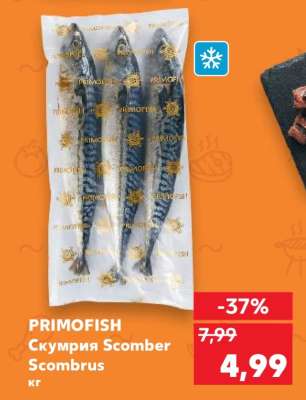 PRIMOFISH Скумрия Scomber Scombrus