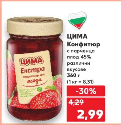 ЦИМА Конфитюр