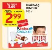 Шоколад KINDER