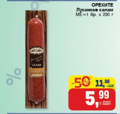 ОРЕХИТЕ Луканков салам