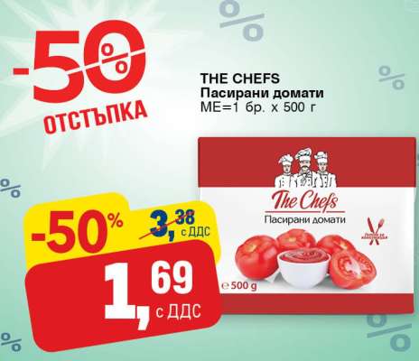 THE CHEFS Пасирани домати