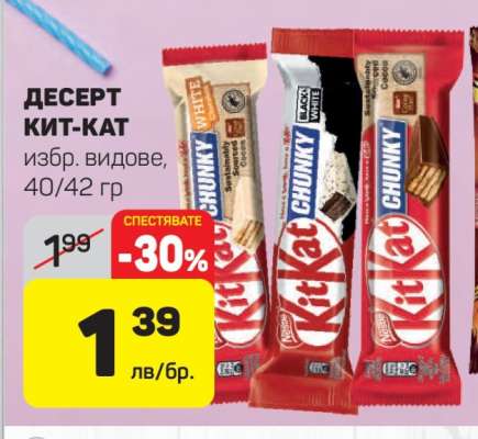 Десерт KIT KAT