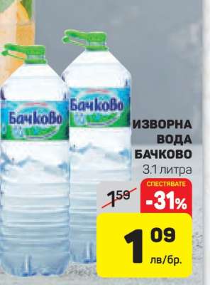 Изворна вода Бачково