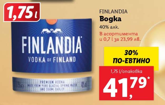 FINLANDIA Водка
