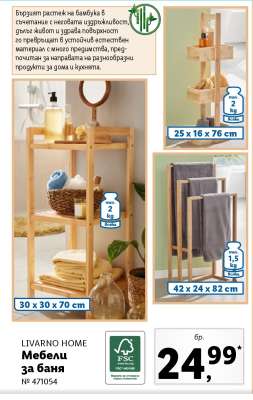LIVARNO HOME Мебели за баня