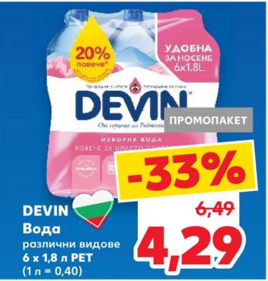 DEVIN Вода
