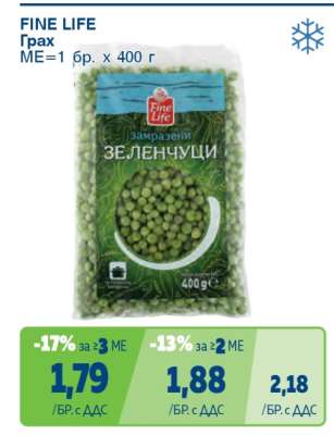 FINE LIFE Грах