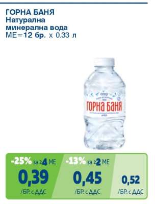 ГОРНА БАНЯ