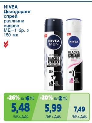 NIVEA Дезодорант спрей