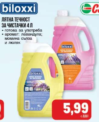 Лятна течност за чистачки 4 л