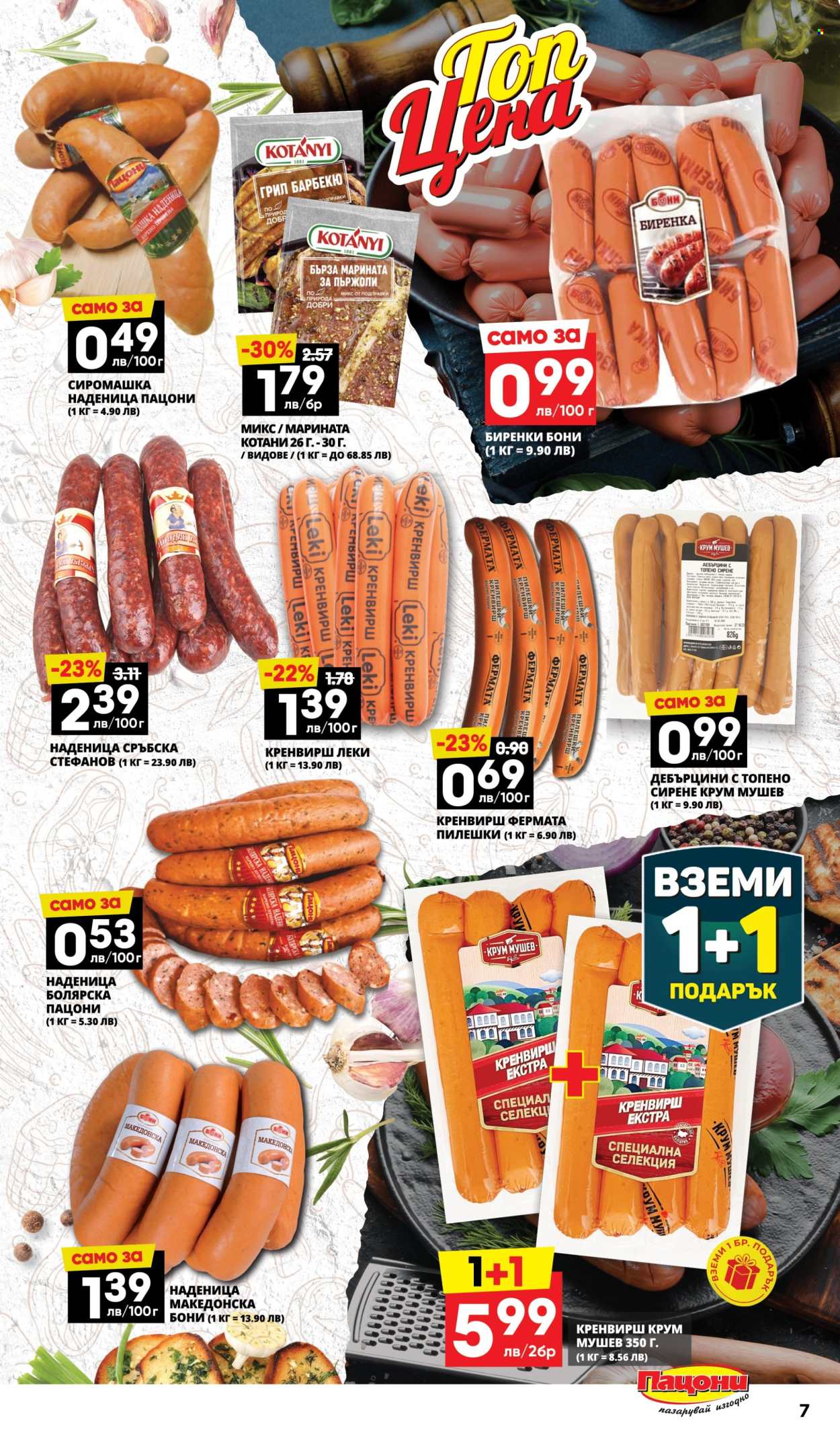 Брошура на Пацони - 26.05.2025 - 08.06.2025. Страница 7