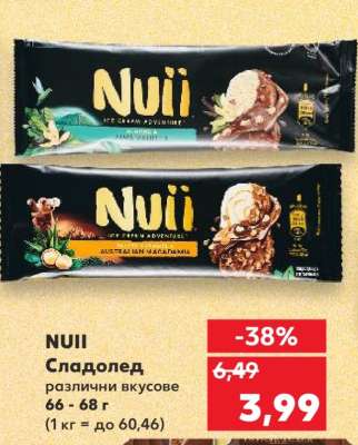 NUII Сладолед