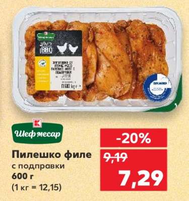 Пилешко филе с подправки