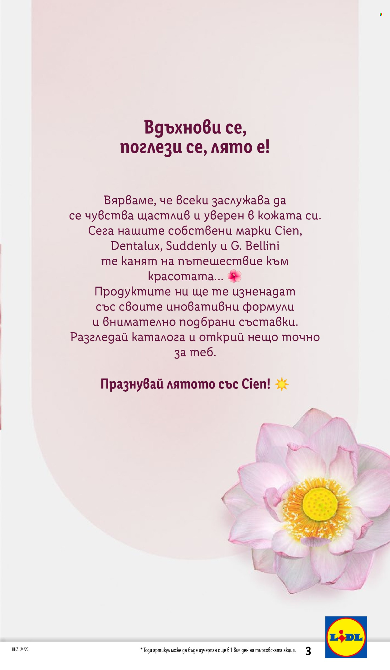 Брошура на Лидл - 09.06.2025 - 06.07.2025. Страница 3