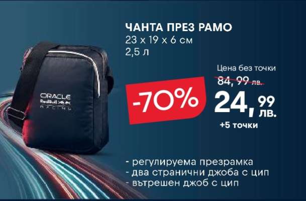 ЧАНТА ПРЕЗ РАМО