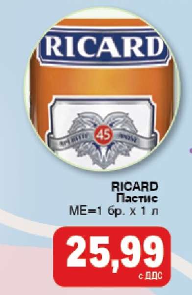 RICARD PASTIS