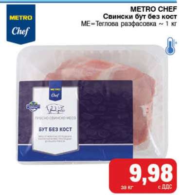 Свински бут без кост