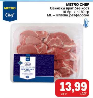 Свински врат без кост