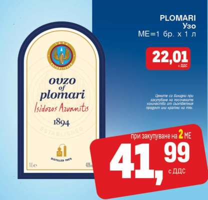 PLOMARI Узо