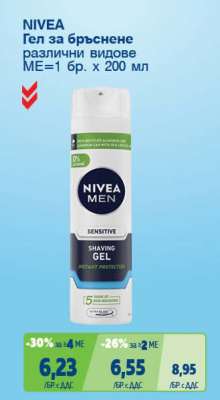 NIVEA Гел за бръснене