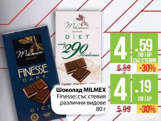 Шоколад MILMEX Finesse