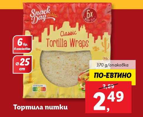 Тортила питки
