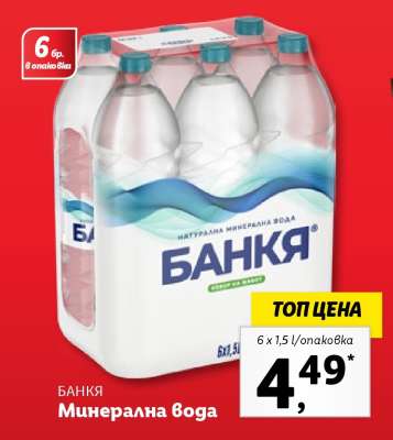БАНКЯ Минерална вода
