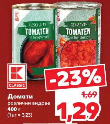 Домати различни видове