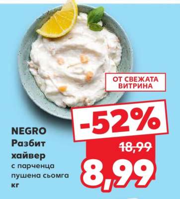 NEGRO Разбит хайвер