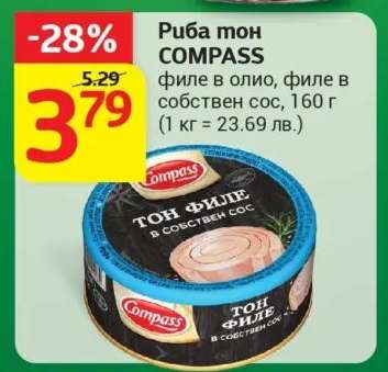 Риба тон COMPASS