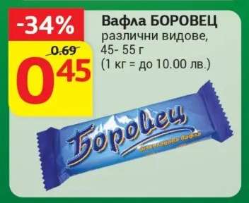 ВАФЛА БОРОВЕЦ