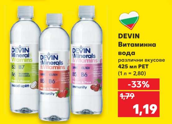 DEVIN Витаминна вода