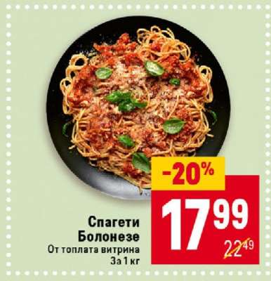Спагети Болонезе