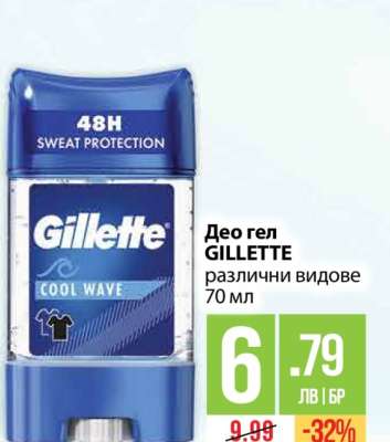 Део гел GILLETTE