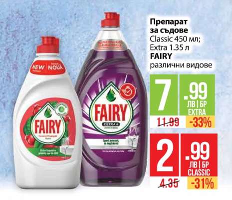 Препарат за съдове FAIRY