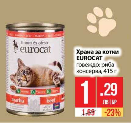 Храна за котки EUROCAT