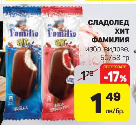 Сладолед Хит Фамилия