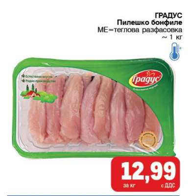 ГРАДУС Пилешко бонфиле