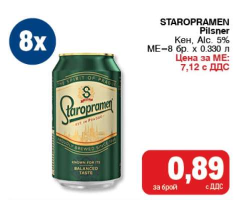 Staropramen Pilsner