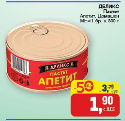 ДЕЛИКС Пастет
