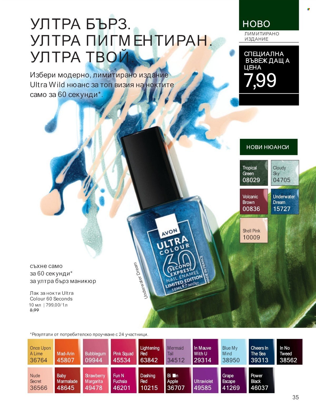 Брошура на Avon - 01.07.2025 - 31.07.2025. Страница 35