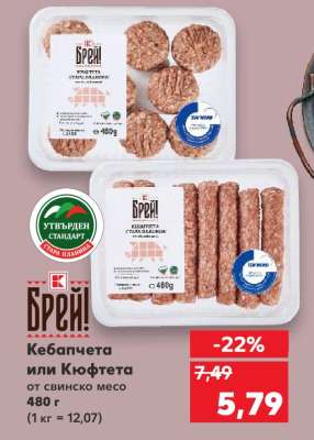 Кебапчета или Кюфтета