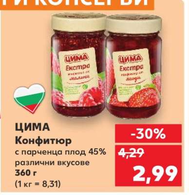ЦИМА Конфитюр