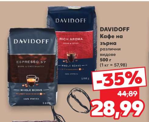 DAVIDOFF Кафе на зърна