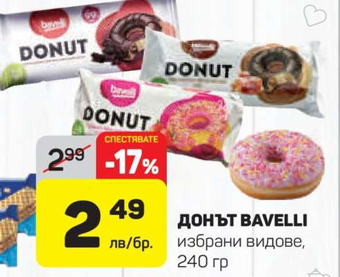 ДОНЪТ BAVELLI