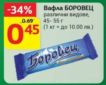 ВАФЛА БОРОВЕЦ